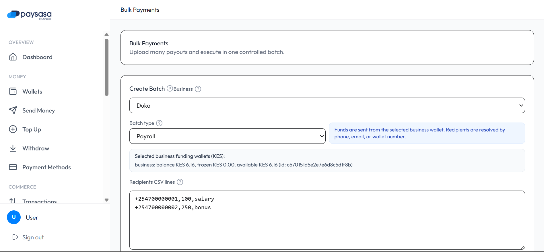 Bulk Payments illustration